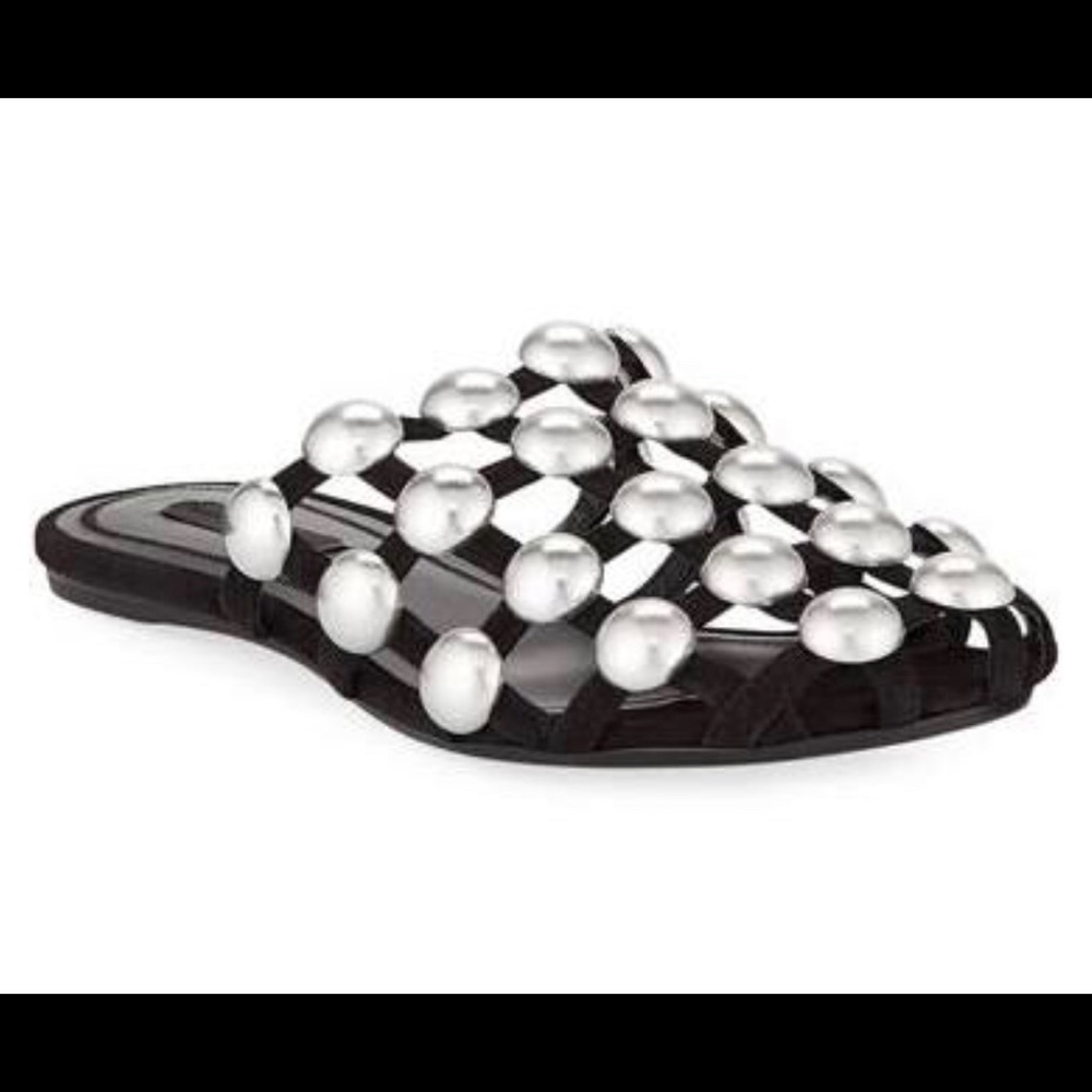New w/ Box Alexander Wang Studded Slides